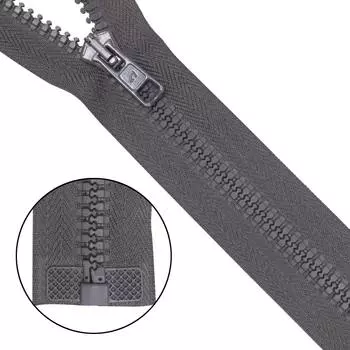 Молния трактор Тип 10 (6мм) 1 замок 75см Arta-F (196 дым)