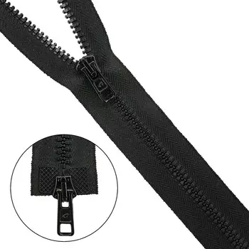 Молния трактор Тип 10 (6мм) 2 замка 110см Arta-F (077 черный)