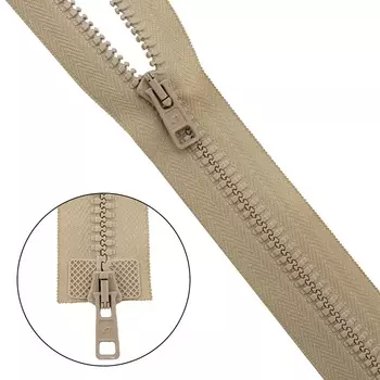 Молния трактор Тип 10 (6мм) 2 замка 120см Arta-F (105 св.бежевый)