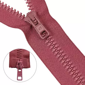 Молния трактор Тип 10 (6мм) 2 замка 90см Arta-F (025 ст.роза)