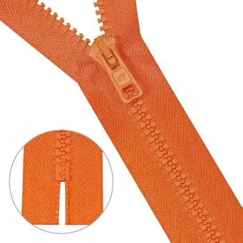 Молния трактор Тип 10 (6мм) 18см неразъемная Arta-F (005 оранжевый)