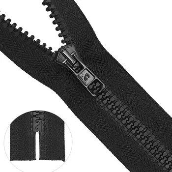 Молния трактор Тип 10 (6мм) 18см неразъемная БЕЗ БИРКИ упак (50 шт) Arta (077 черный)