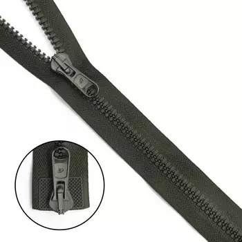 Молния трактор тип20 (8мм) 2 замка 95см Arta-F (175 т.хаки)