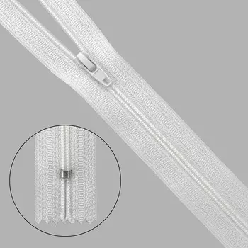 Молния юбочная a/l Т3 - 18 см (501 белый)