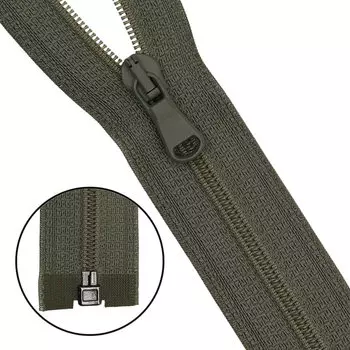 Молния витая Тип 6 1 замок 40см Arta-F (282 фисташковый)