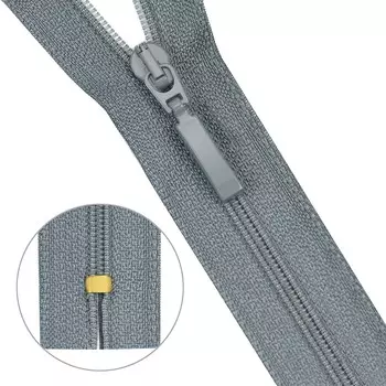 Молния витая Тип 6 18см неразъемная Arta-F (243 серый)