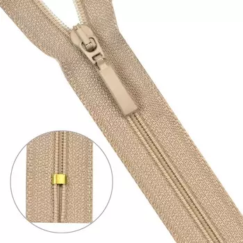 Молния витая Тип 6 18см неразъемная Arta-F (128 бежевый)