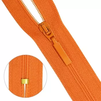 Молния витая Тип 6 18см неразъемная Arta-F (523 оранжевый)