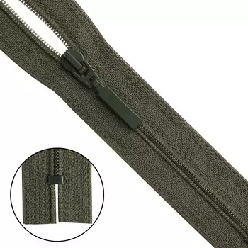 Молния витая Тип 6 18см неразъемная Arta-F (078 хаки)