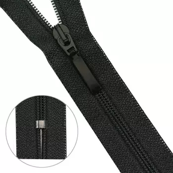 Молния витая Тип 6 18см неразъемная Arta-F (580 черный)