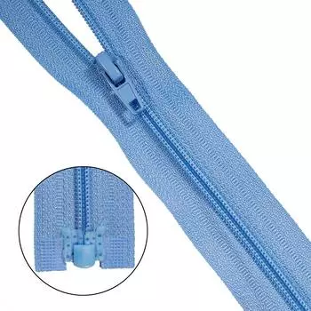 Молния витая т3 1 замок 50см (546 лаванда)