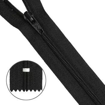 Молния витая т5 нераз. 18см (580 черный, 322)