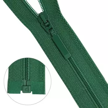 Молния витая Тип 6 1 замок 75см Arta-F (529 зеленый)