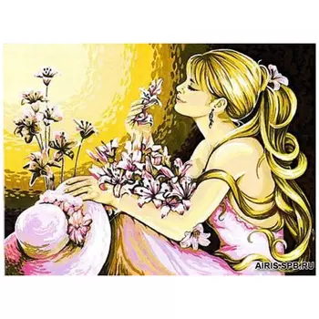 MRC1333-279 Канва с рисунком MARGOT 'Мечты' 50*65 см