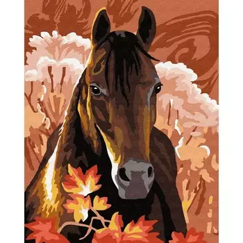 MRC1333-524 Канва с рисунком MARGOT 'Черный принц' 50*65 см