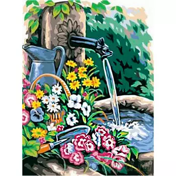 MRC1531-327 Канва с рисунком MARGOT 'Колонка' 40*50 см