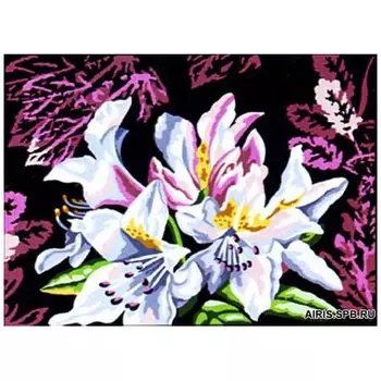 MRC1531-390 Канва с рисунком MARGOT 'Лилии' 40*50 см