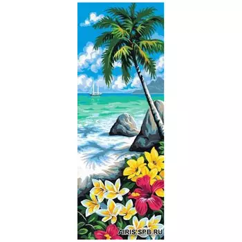 MRC62-178 Канва с рисунком MARGOT 'Южный берег' 25*60 см