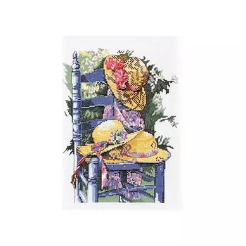 MRMK1973-4822 Набор для вышивания MARGOT 'Голубой стул' 35*50см