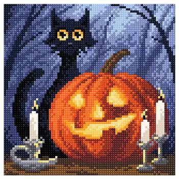 МС-048 Алмазная мозаика 'Веселый Хеллоуин'20*20см Brilliart