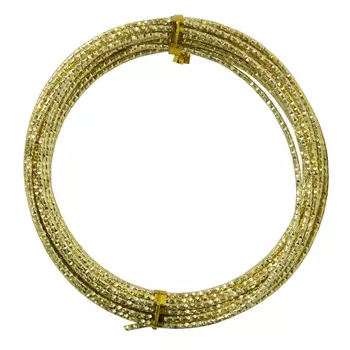 MTX Проволока для рукоделия, 2 мм*5 м, 'Астра' (золото)