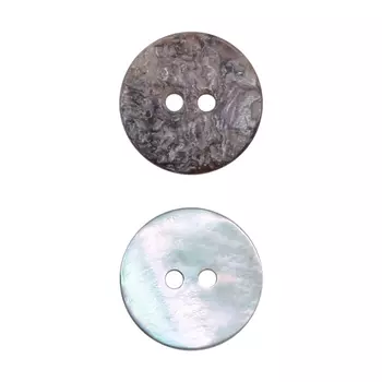 МВ911/2 Пуговица Ракушка 15мм 2пр.