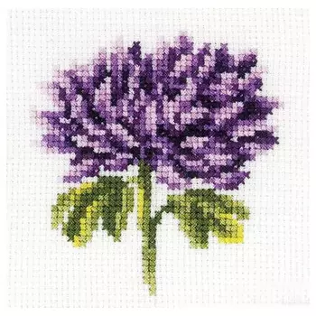Н166 Набор для вышивания RТО 'Хризантема', 10х10 см