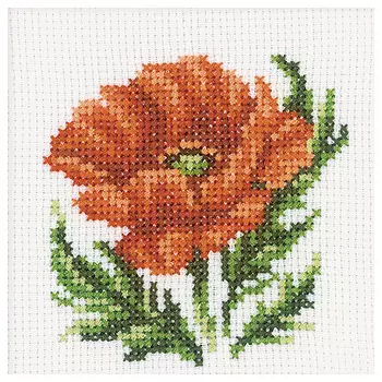 Н167 Набор для вышивания RТО 'Мак', 10х10 см