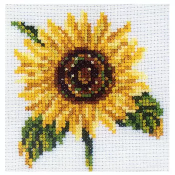 Н170 Набор для вышивания RТО 'Подсолнух', 10х10 см