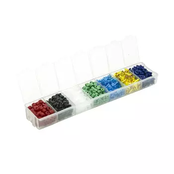 Набор бисера Preciosa, 7 цветов, 90 гр. Preciosa (№4/1)