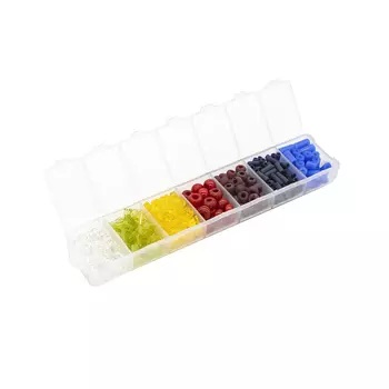 Набор бисера Preciosa, 7 цветов, 90 гр. Preciosa (№5/3)