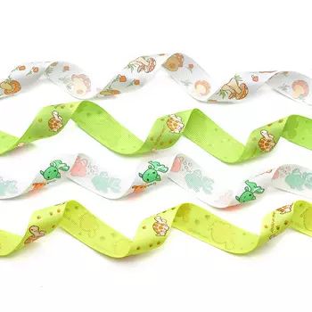 Ленты декоративные 'Детские', ширина 22 мм, длина 1 м, 4 шт