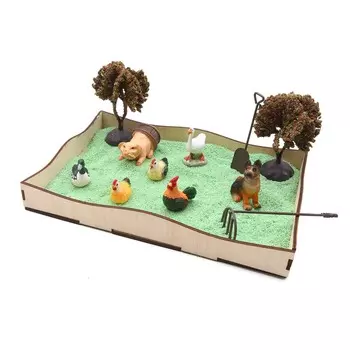 Набор декоративный игровой 'Сельский дворик'