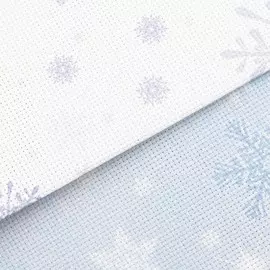 Набор дизайнерской канвы, зимние дизайны 30*30 см, 2шт, Bestex