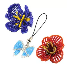 Набор для бисероплетения Hobby &amp; Pro pearl Броши и Брелок