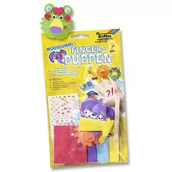 Набор для творчества Пальчиковый театр 'Зоопарк' (2362) Folia