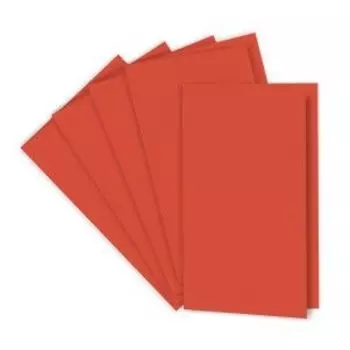 Набор двойных открыток 10*16,5 см 5шт арт. card2 (F) (250 тициановый)