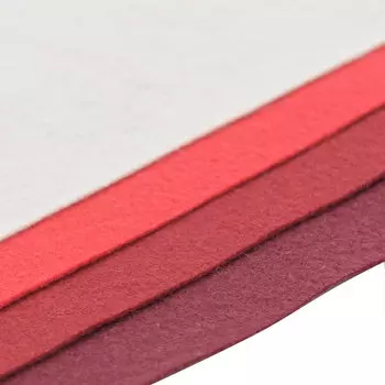 Фетр листовой мягкий ассорти, 1.0мм, 180гр, 20х30см, 4шт/упак Astra&amp;Craft (12)