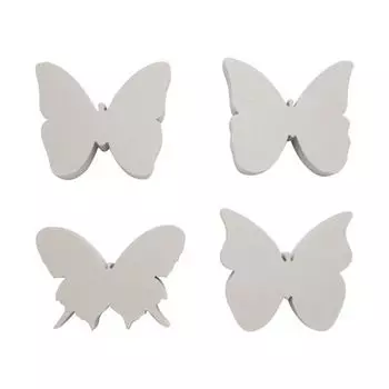 Набор фигурок из пенопласта 'Бабочки№2'(5шт),10см*2см