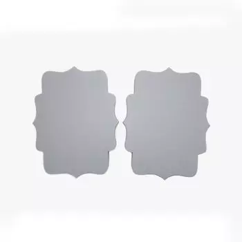 Набор фигурок из пенопласта 'Доска №1'(2шт),18*2см