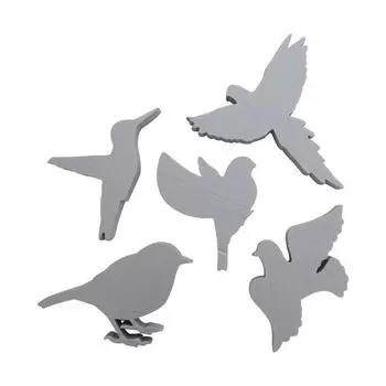 Набор фигурок из пенопласта 'Птицы №1'(5шт),10*2см