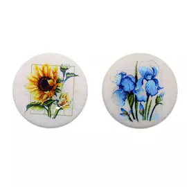 Набор магнитных игольниц для вышивки 'Мелодия цветов', упак/2шт,25*3мм Hobby&amp;Pro