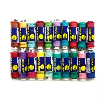 Набор ниток Coats (№50, 130м, 20 шт) (Яркое ассорти)