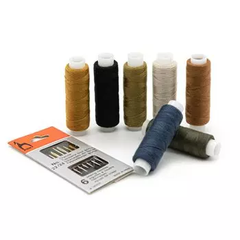 Набор ниток и игл для ремонта джинсовых изделий Bestex