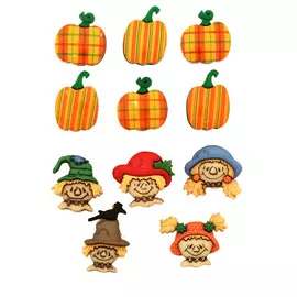 Набор пуговиц 'Осенний урожай', Dress it up