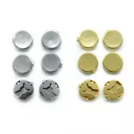 Набор пуговиц золото и серебро, Dress it up