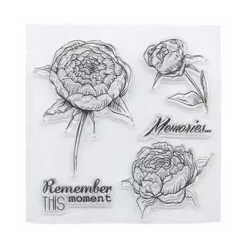 Набор штампов 10,5*10,5см Сладости. Воспоминания (англ.) SCB4904004b