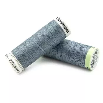 Набор швейных нитей (744506 Нить Top Stitch 30м, 748277 Нить Sew-All 200м) 2шт/упак Гутерманн, 064 серый джинсовый
