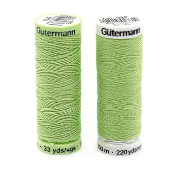 Набор швейных нитей (744506 Нить Top Stitch 30м, 748277 Нить Sew-All 200м) 2шт/упак Гутерманн, 152 бл.салатовый
