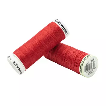 Набор швейных нитей (744506 Нить Top Stitch 30м, 748277 Нить Sew-All 200м) 2шт/упак Гутерманн, 156 красный